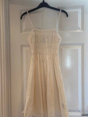 Women's summer white dress